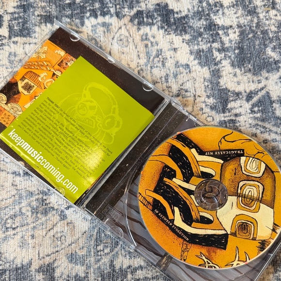 The Tragically Hip 'In Between Evolution' CD - Orange Cover - Picture 6 of 6